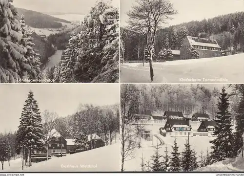 Erlbach, Gebirgssommerfrische, Kinderheim, Gasthaus, Ferienheim, gelaufen 1960
