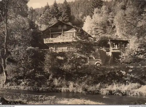 Schwarzburg, HO Gaststätte Schweizerhaus, ungelaufen