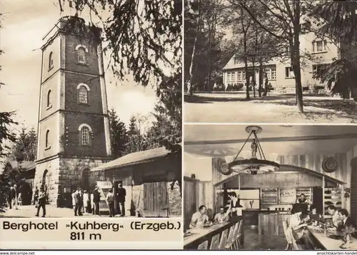 Stützengrün, Berghotel Kuhberg, gelaufen 1975