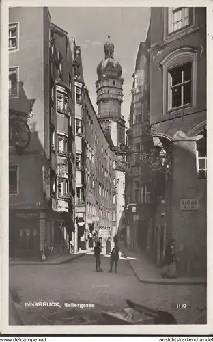 Innsbruck, Seilergasse, Scheilernwaren, inachevé- date 1930