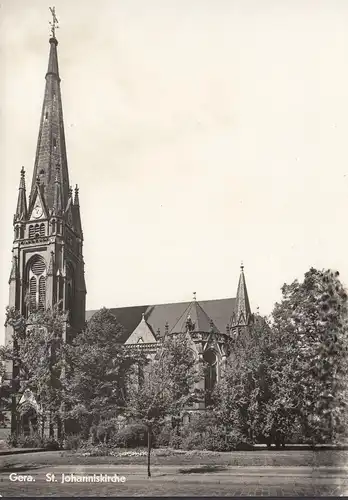 Gera, St. Johanniskirche, ungelaufen