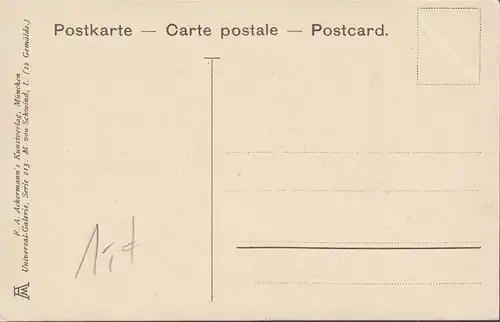 M. von Schwind, Elfentanz, ungelaufen