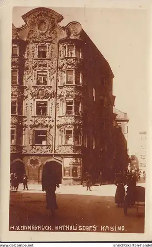 Innsbruck, Casino catholique, inachevé- date 1921