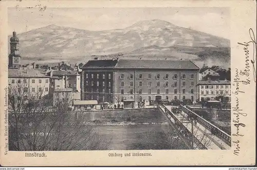 Innsbruck, Ottoburg und Innkaserne, gelaufen