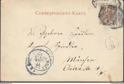 Innsbruck, Rennweg Partie, couru 1899