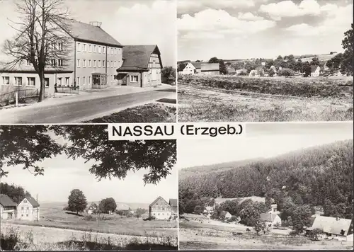 AK Nassau Mines Métallifères, maison de loisirs, vues de ville, incurvée