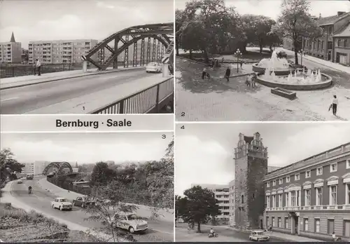 Bernburg, nouvelle zone, pension, Lindenplatz, incurvée