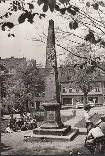 Jöhstadt, Distanzsäule, ungelaufen