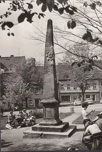 Jöhstadt, colonne de distance, incurvée