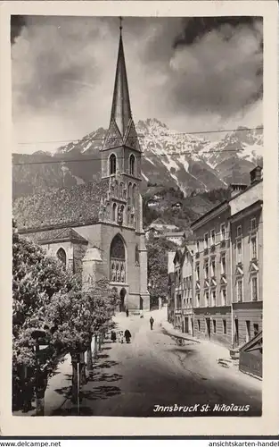 Innsbruck, St. Nikolaus, ungelaufen