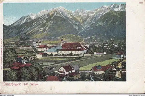 Innsbruck, Stift Wilten, ungelaufen