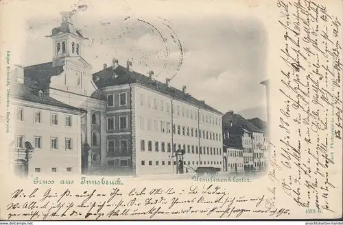 Innsbruck, monastère des Ursulines, couru en 1902