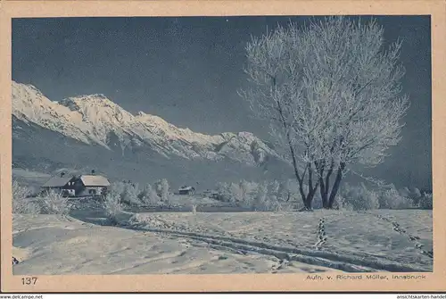 Tyrol, vue du sommet du Rumer, incurvée