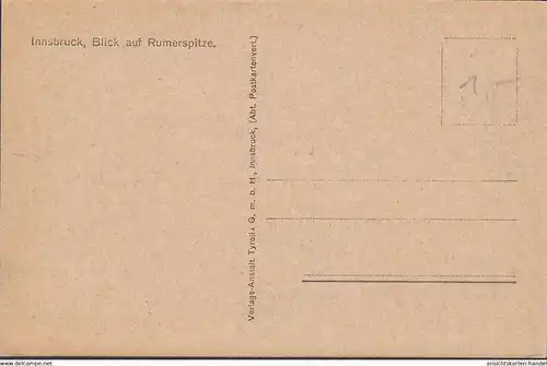 Tirol, Blick von der Rumerspitze, ungelaufen
