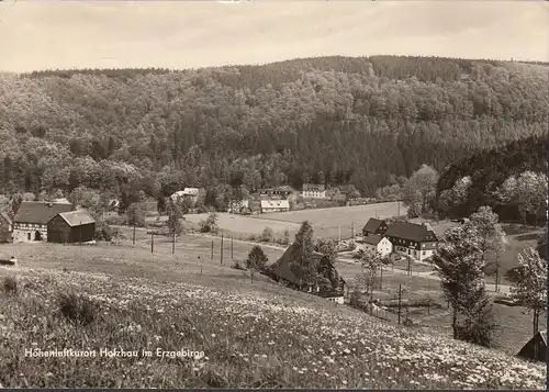 Holzhau, Höhenluftkurort, Ortsansicht, gelaufen 1970