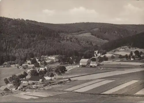Holzhau, Ortsansicht, gelaufen 1970