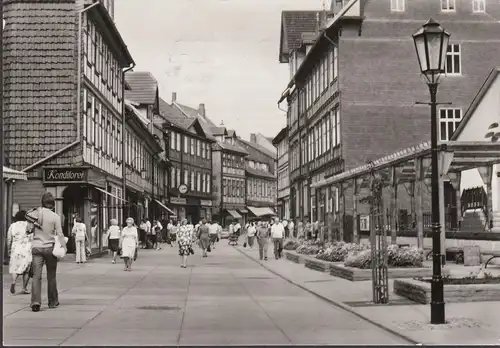 Wernigerode, Boulevard Westernstraße, Konditorei, gelaufen 1985