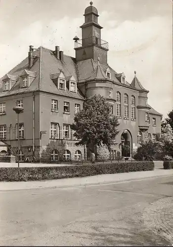 Sohland, Rathaus mit HOG, gelaufen 1964