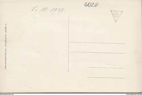 Innsbruck, Abend am Berg Isel, ungelaufen- datiert 1927
