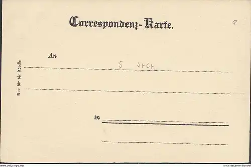 Innsbruck, Triumphpforte, Künstler P. Tautenhahn, ungelaufen