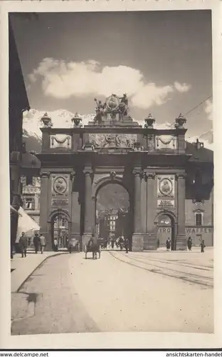 Innsbruck, Porte de Triomphe, inachevée- date 1925