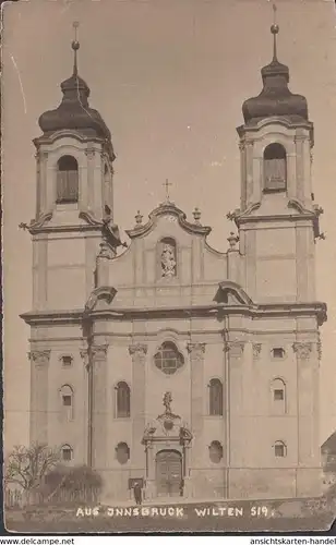 Innsbruck, Wilten, Kirche, ungelaufen