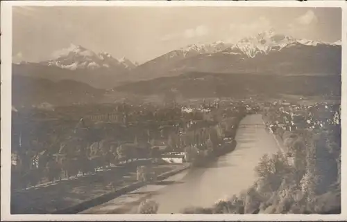 Innsbruck gegen Süden, ungelaufen