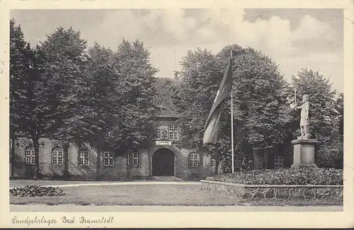 Bad Bramstedt, Landjahrlager, Bahnpost, gelaufen 1940