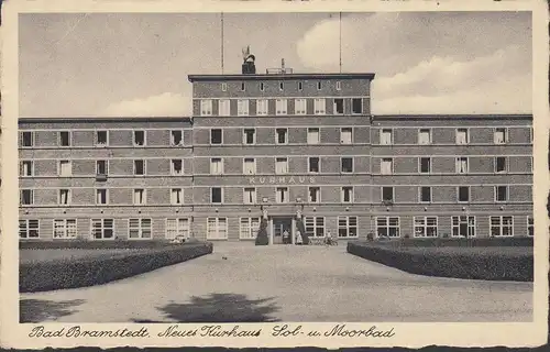 Bad Bramstedt, Neues Kurhaus, Sol- und Moorbad, ungelaufen- datiert 1937