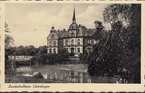 Schönhagen, Landschulheim, gelaufen 1942