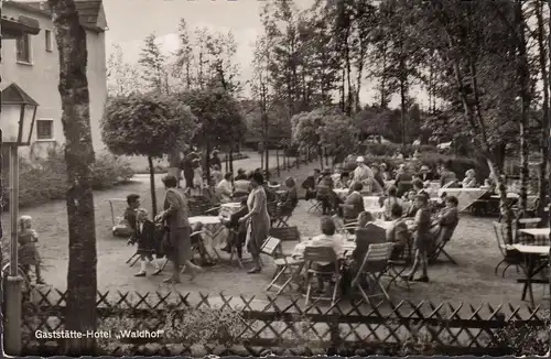 Klein Kummerfeld, Gaststätte und Hotel Waldhof, gelaufen 1965