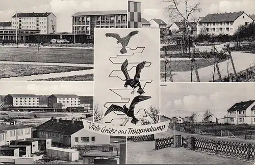 Trappenkamp, vue de la ville, maisons, couru 196 ?