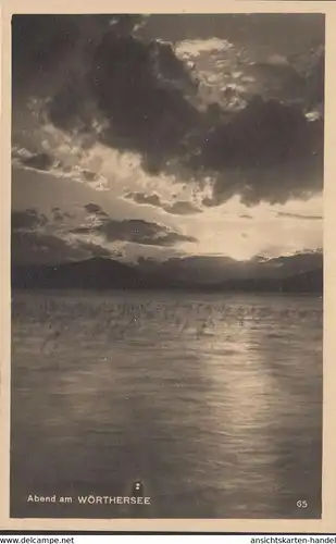 Abend am Wörthersee, gelaufen 1926