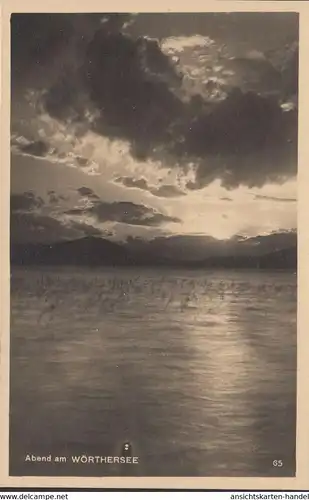 Soirée au lac Wörthersee, couru en 1926
