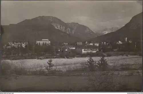 Ferlach, vue de la ville, incurvée