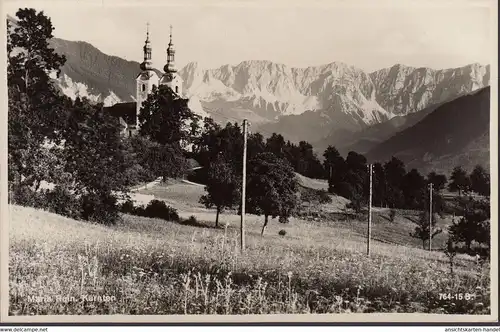 Maria Rain, vue de la ville, incurvée