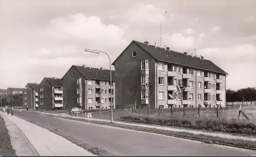 Bad Segeberg, Theodor Storm Street, blocs résidentiels, incurvé