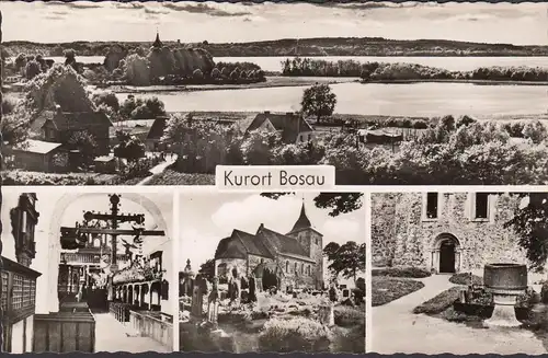 Bosau, vue de la ville, église, incurable