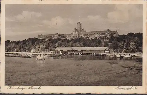 Flensburg Mürnik, Marineschule, gelaufen 1940