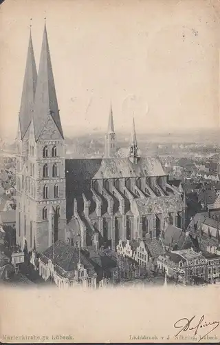 L'église de Marie, couru en 1902