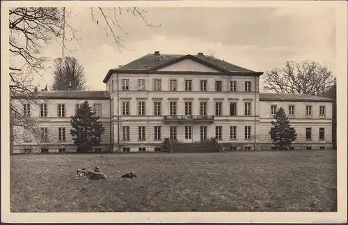 Nehmten, Schullandheim Schloss Nehmten, gelaufen 1952