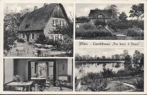 Plön, Landhaus zu den 5 Seen, gelaufen 1957