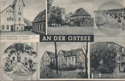 Sur la mer Baltique, les maisons d'enfants Niendorf et Grömitz, couru