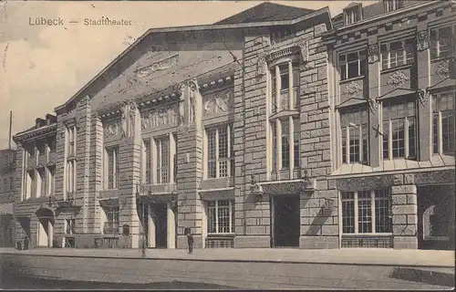 Le théâtre de la ville de Lundie, couru en 1913