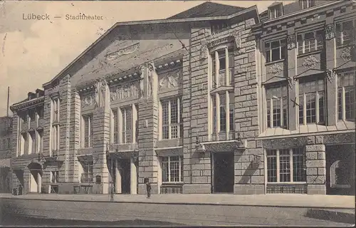 Lübeck, Stadttheater, gelaufen 1913