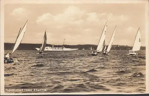 Flensburg, Flensburger Förde, Regatta, ungelaufen