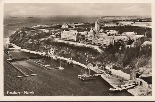 Flensburg Mürwik, école navale, photos aériennes, incursion