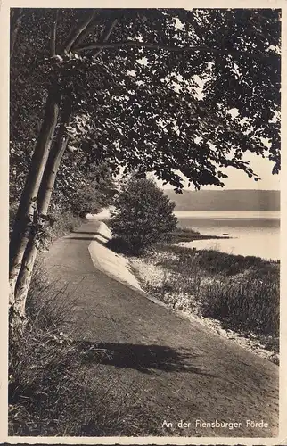 Flensburg, An der Flensburger Förde, gelaufen 1941