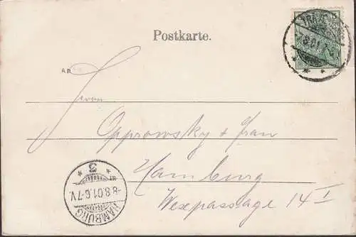 Travemünde, Kurhaus, gelaufen 1901