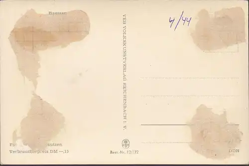 Bautzen, Deutsche- Nemski Post, ungelaufen